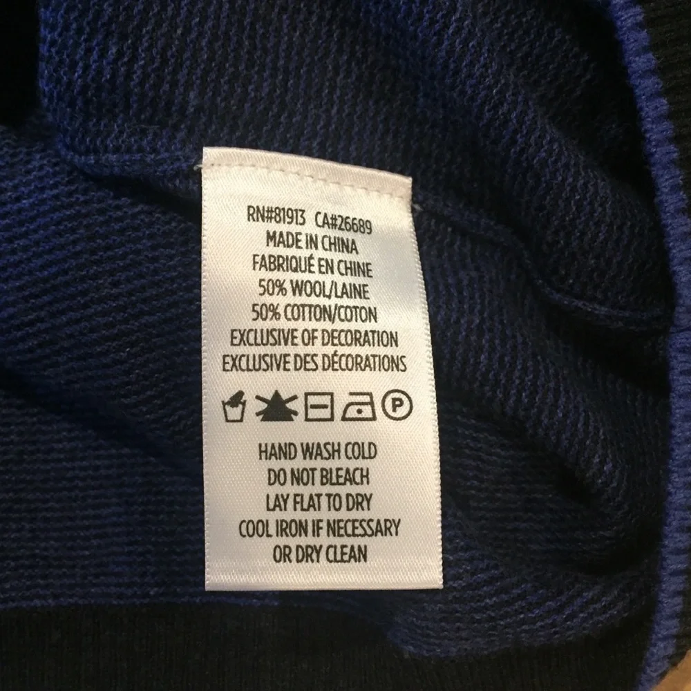 NWT Robert Graham Ray Brook Sweater 2XL blue